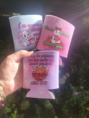 Valentine's Day Drink can holders