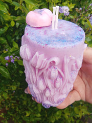 Large Tulip candle