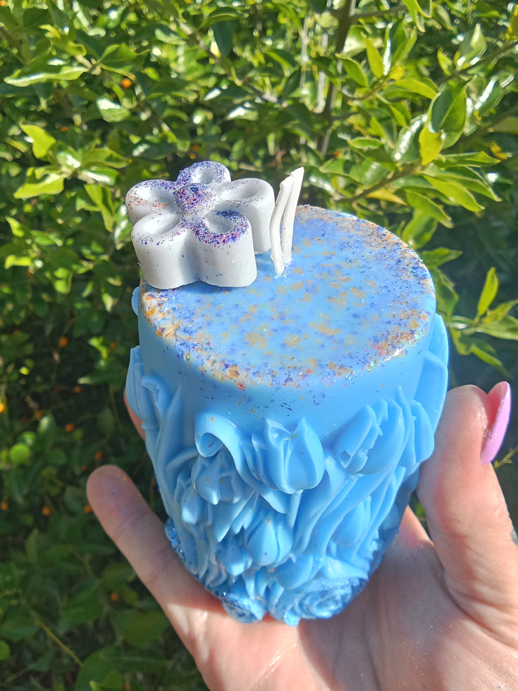 Large Tulip candle